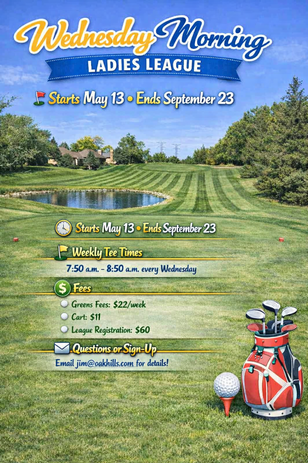 Wednesday AM Ladies League